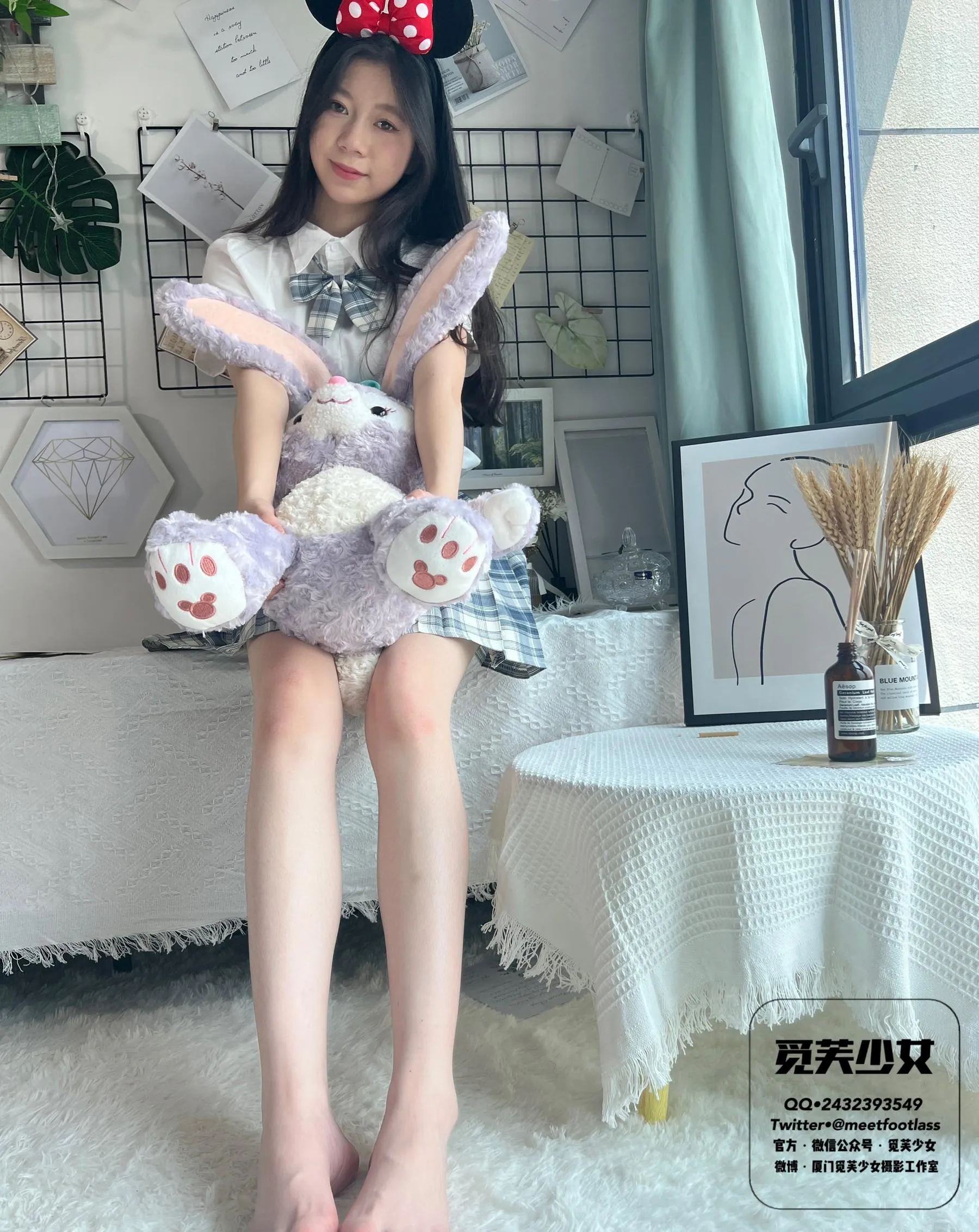 [觅芙少女]NO.003 风中摇曳的JK制服与18岁的青春一起绽放 [151P]插图